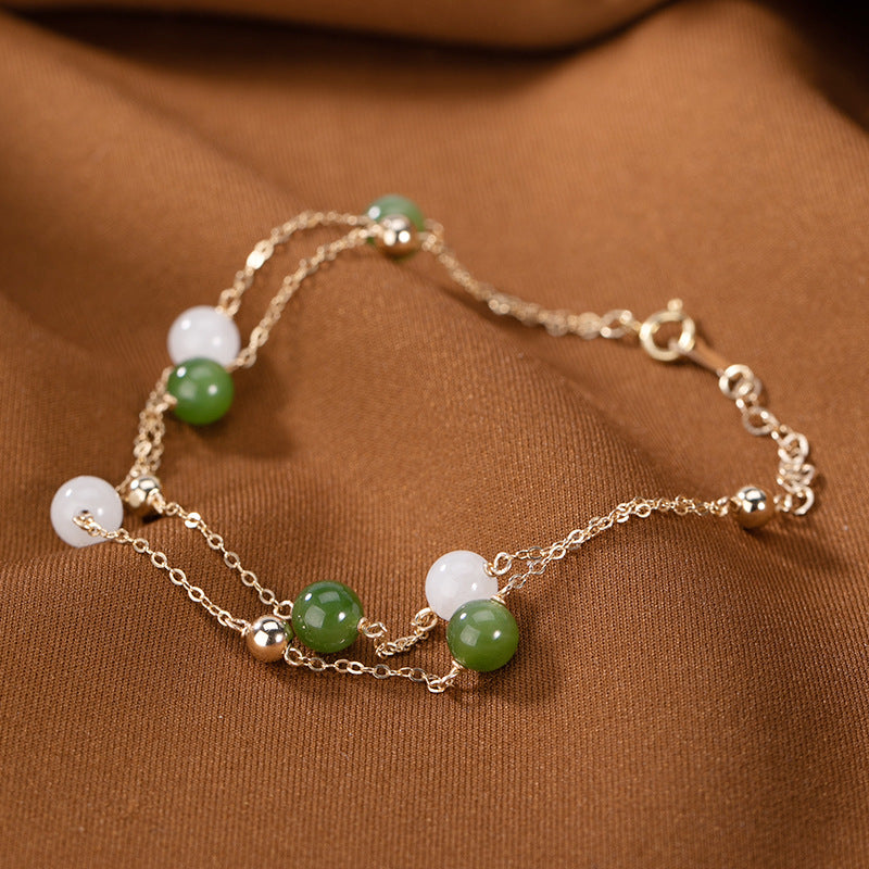 【Hetian Jade】S925 Hetian Jade Bracelet