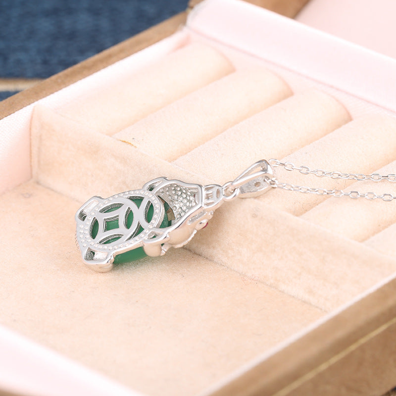 【Agate】Pi Xiu Green Necklace