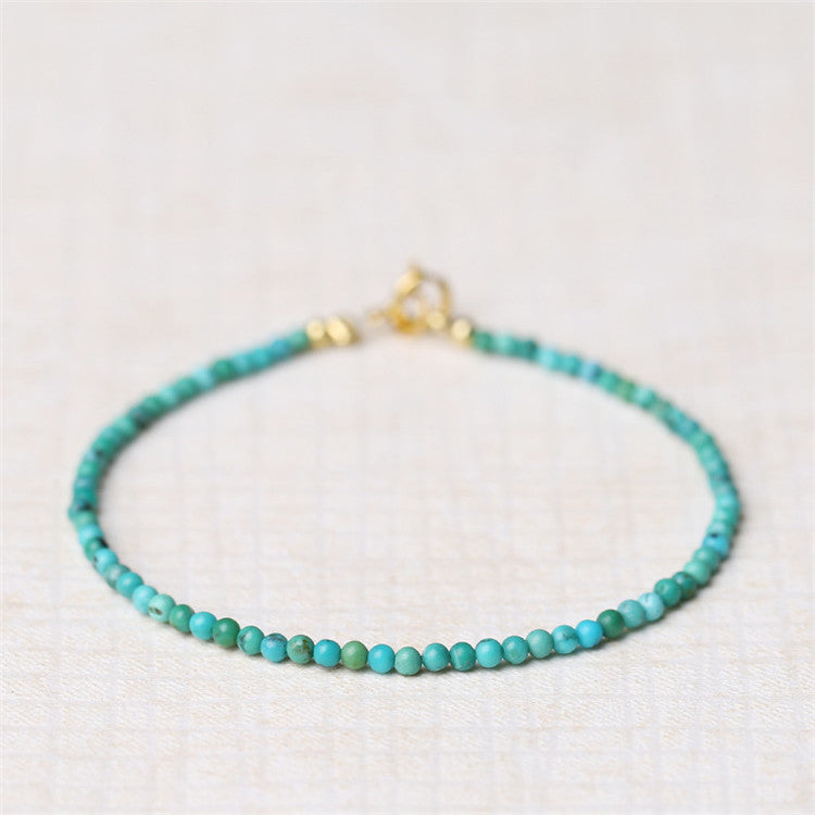 Boho Turquoise Beaded Bracelet