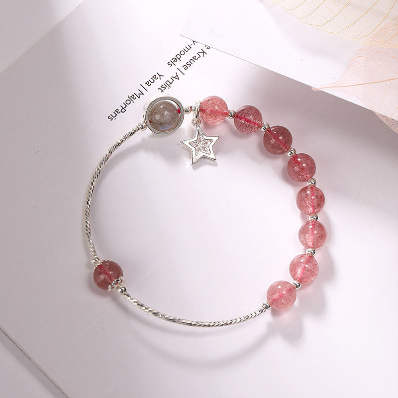 Star Rose Quartz Bracelet