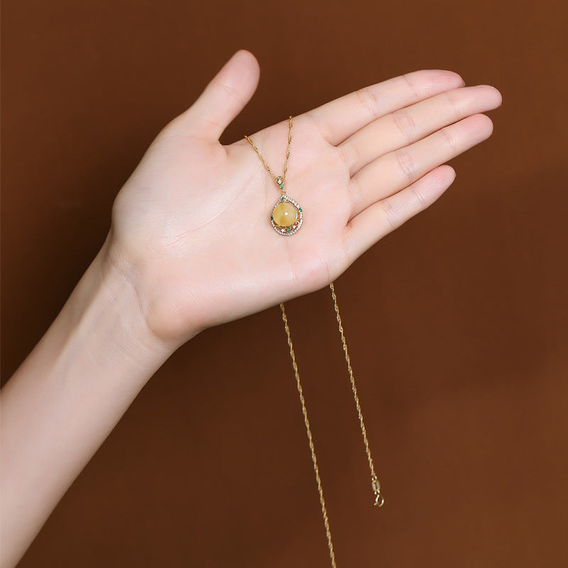 【Beeswax】S925 Silver Hollow Out Necklace