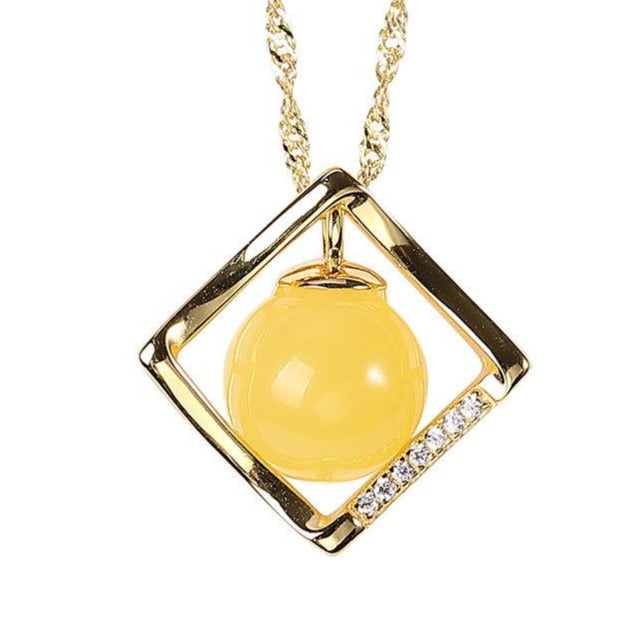 【Beeswax】S925 Silver Geometric Necklace