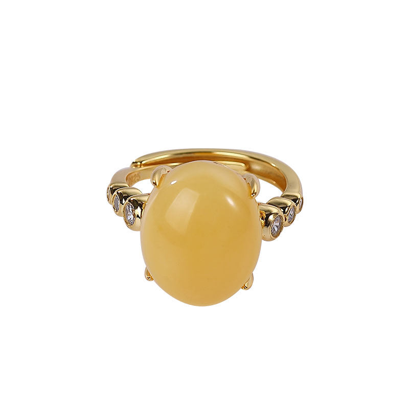 【Beeswax】S925 Silver Simple Ring
