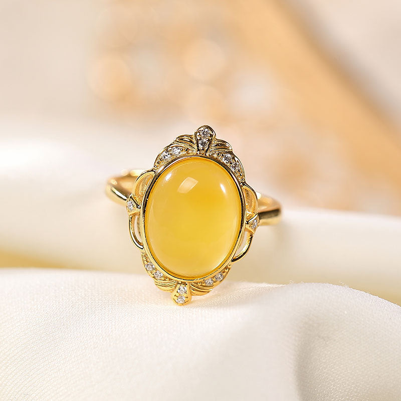 Simple Beeswax Ring