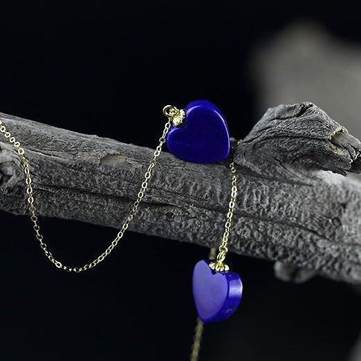 【Lapis Lazuli】18K Gold Earrings