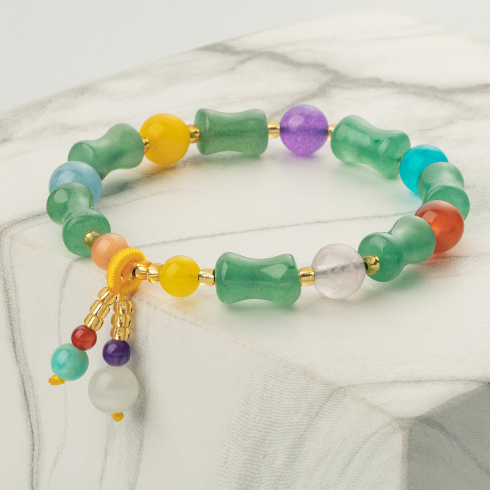 【Aventurine】Colorful Bracelet