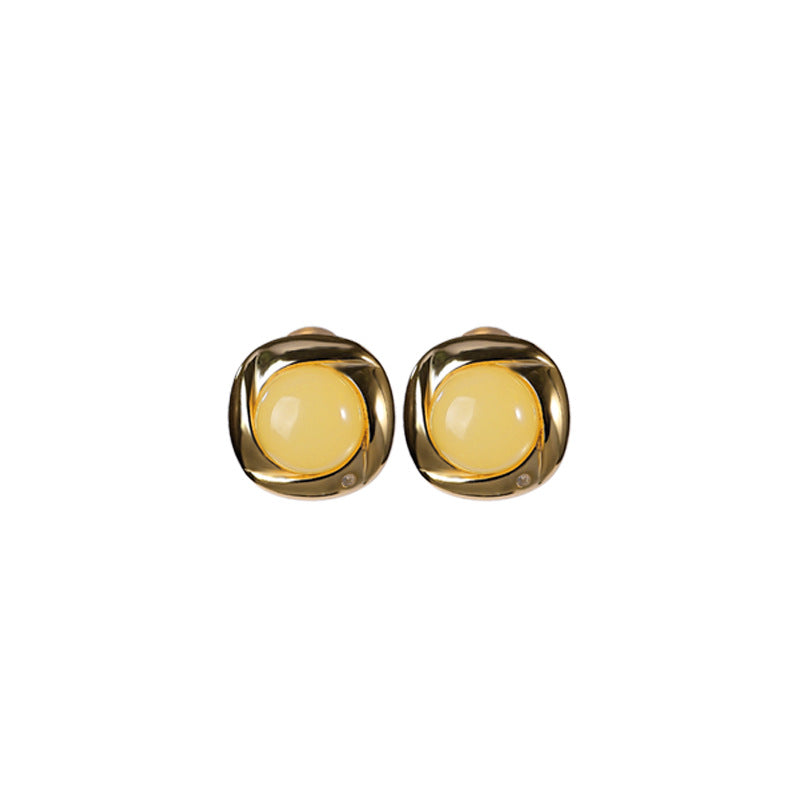 【Beeswax】S925 Silver Geometric  Earrings