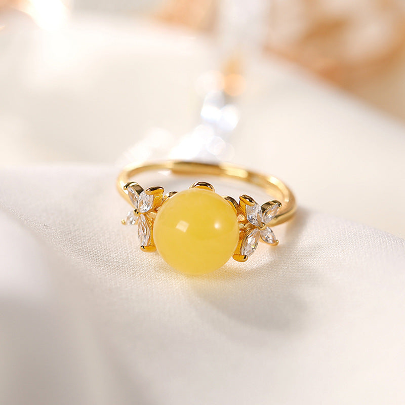 【Beeswax】S925 Silver Butterfly Ring